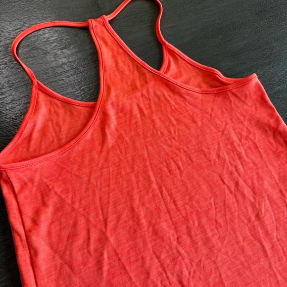 Under Armour Orange Red Tank Top XS - Picture 4 of 8